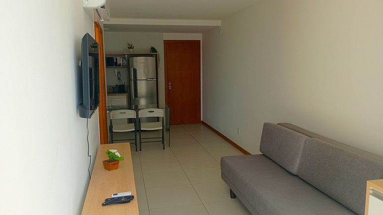 Apto c/ balcón y vista frente al mar EXP0311