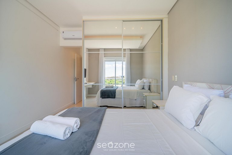 Apto Vista Mar em Condo Pé na Areia ASR0201