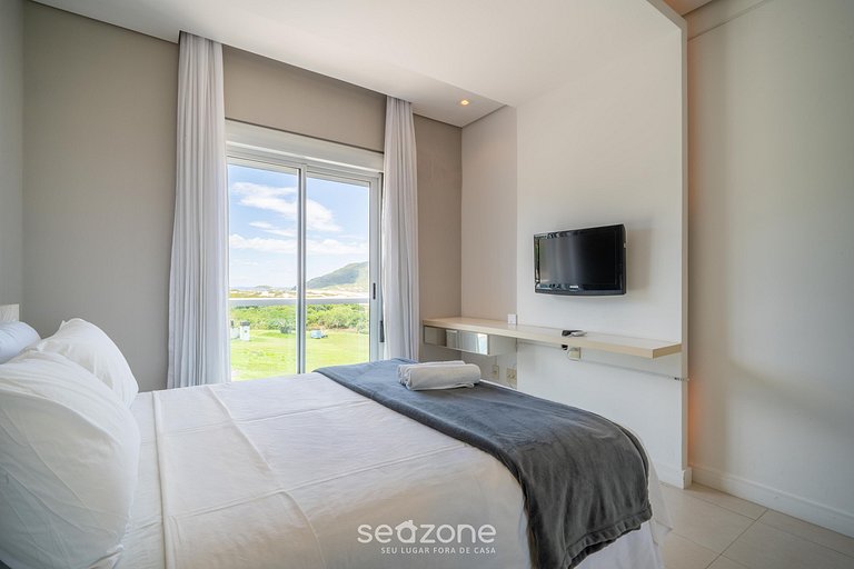 Apto Vista Mar em Condo Pé na Areia ASR0201