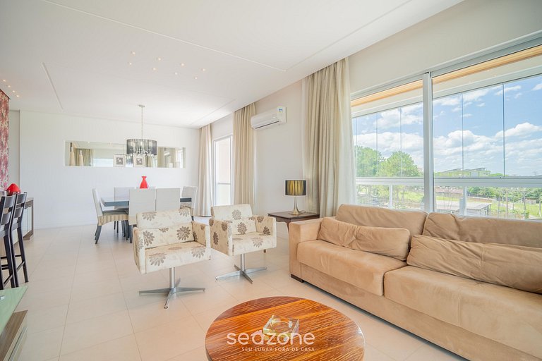 Apto Vista Mar em Condo Pé na Areia ASR0201