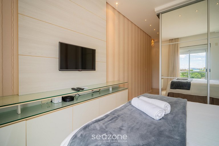 Apto Vista Mar em Condo Pé na Areia ASR0201