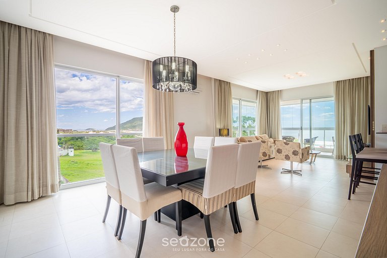 Apto Vista Mar em Condo Pé na Areia ASR0201