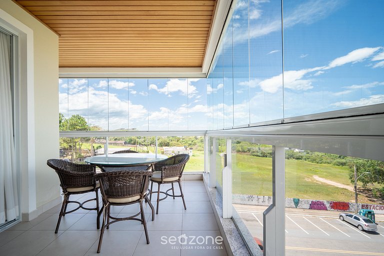 Apto Vista Mar em Condo Pé na Areia ASR0201