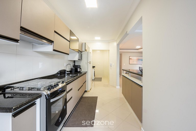 Apto c/ 3 dorm. y parrilla a 400 m del Mar PRS0101