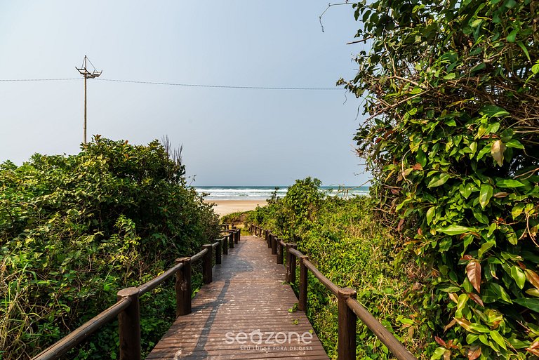 Apto Vista Mar em Condo Pé na Areia ASR0201