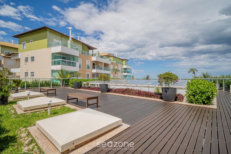 Aptos em Condo com Piscina e Beira-Mar | Floripa - ASR
