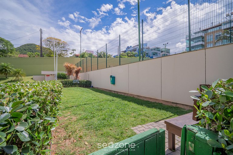 Apt pé na areia vista deslumbrante Santinho ASR204