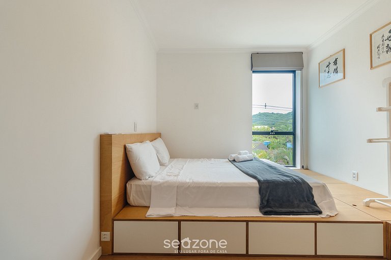 Apto c/ parrilla a 650 m de la Lagoa RUH0109