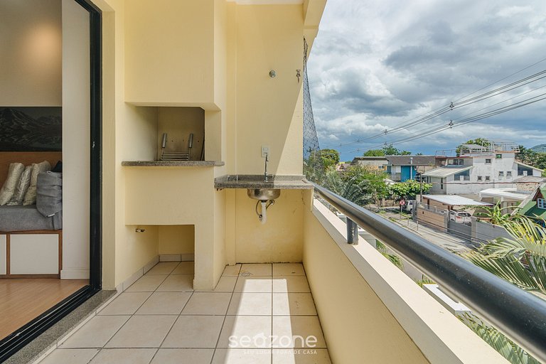 Apto c/ parrilla a 650 m de la Lagoa RUH0109