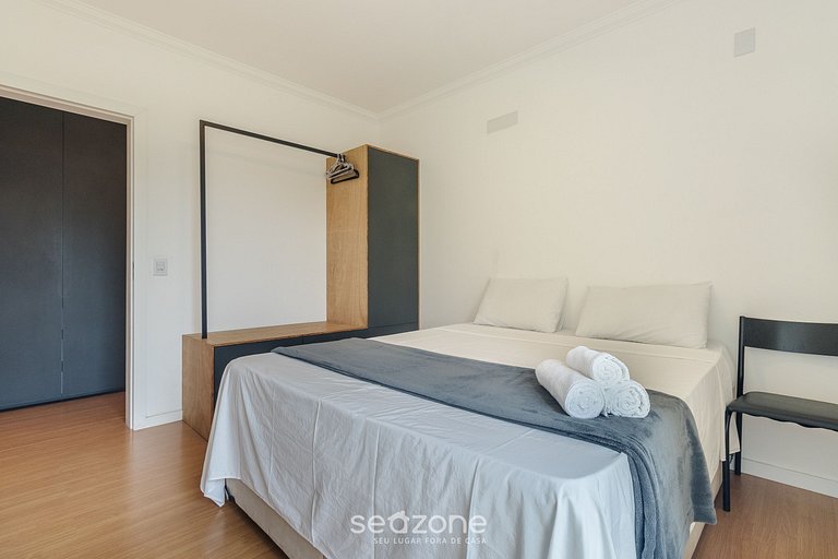 Apto c/ churrasq. a 650m da Lagoa RUH0109