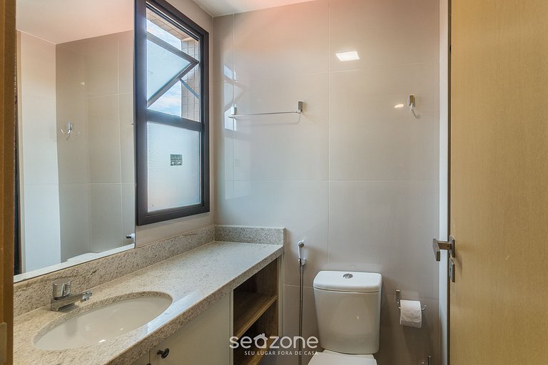 Apto c/ balcón a 290 m de la Playa HOA0308