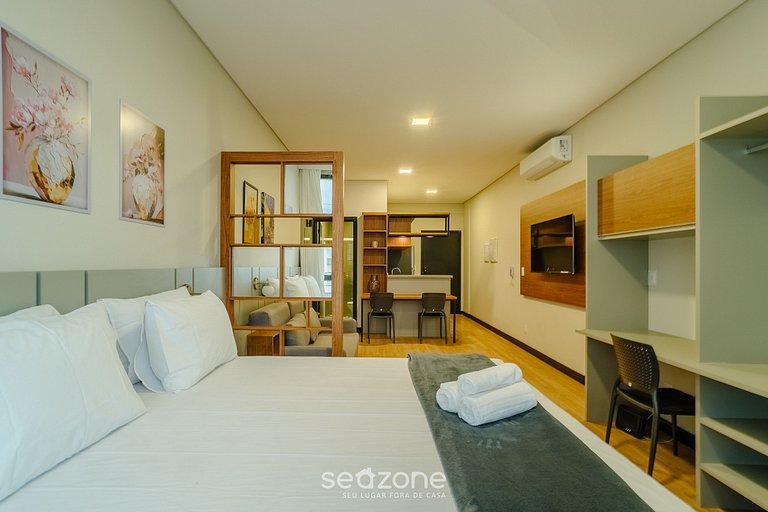 Estúdio Moderno em Ingleses c/ Piscina LDU0113