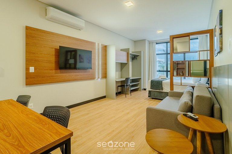 Estúdio Moderno em Ingleses c/ Piscina LDU0113