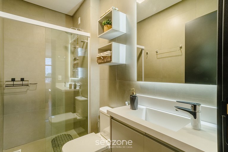 Estúdio Moderno em Ingleses c/ Piscina LDU0113