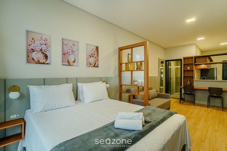 Estúdio Moderno em Ingleses c/ Piscina LDU0113