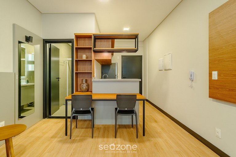 Estúdio Moderno em Ingleses c/ Piscina LDU0113