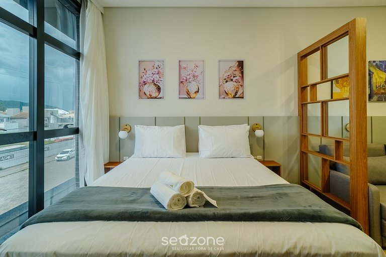 Estúdio Moderno em Ingleses c/ Piscina LDU0113