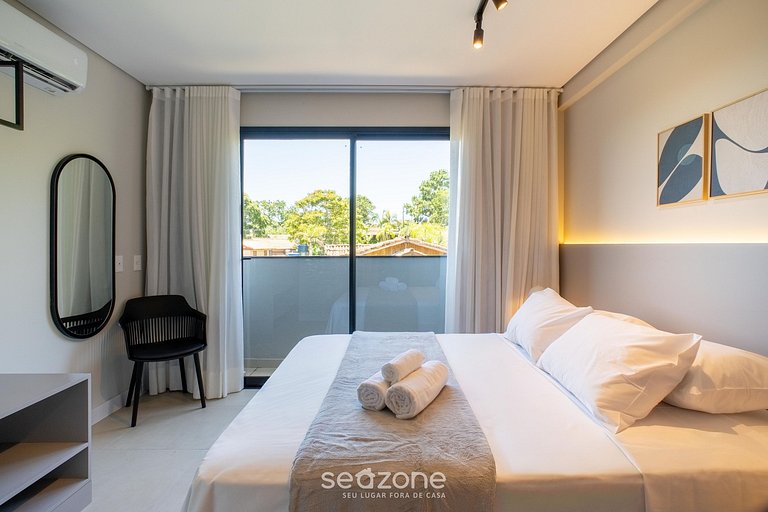 Apto cond. c/ piscina próx à Praia do Rosa RSO0027