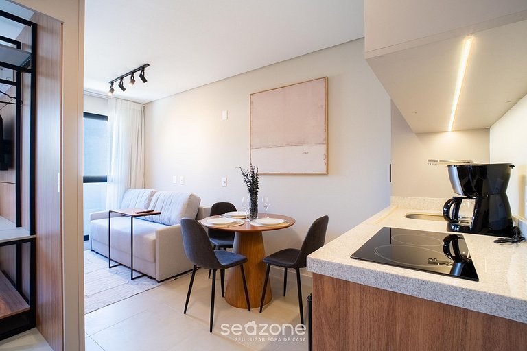 Estudio c/piscina a 5 min de Praia do Rosa RSO0021