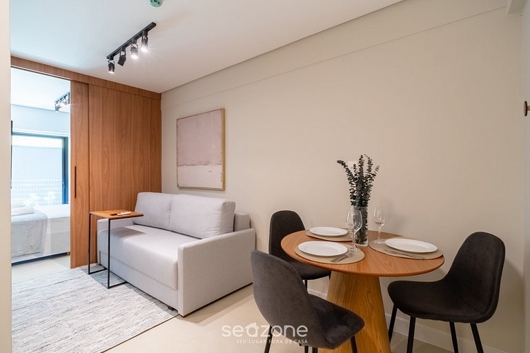 Studio en edificio con piscina y rooftop RSO0043