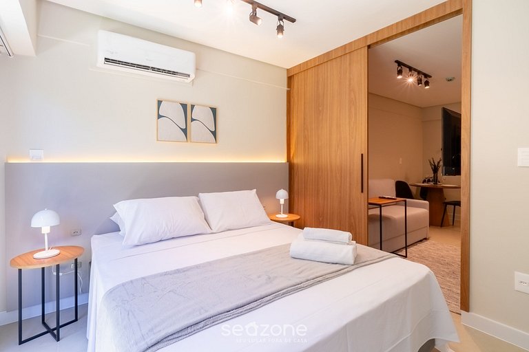 Studio en edificio con piscina y rooftop RSO0043