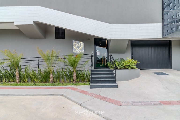 Apto con área gourmet a 300 m de la playa MTR1002