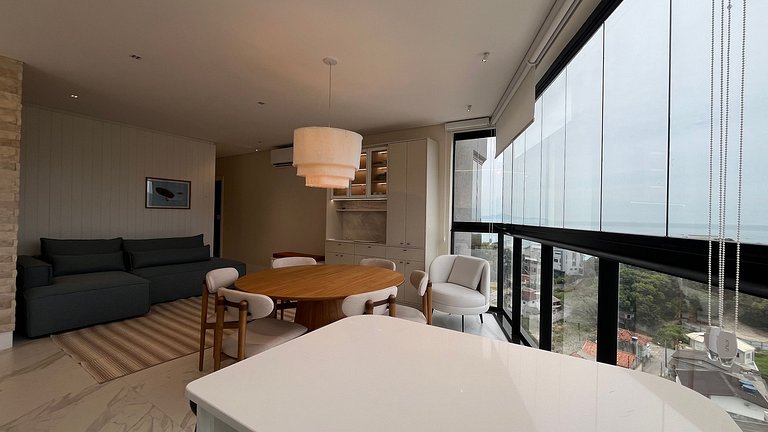 Apto con área gourmet a 300 m de la playa MTR1002