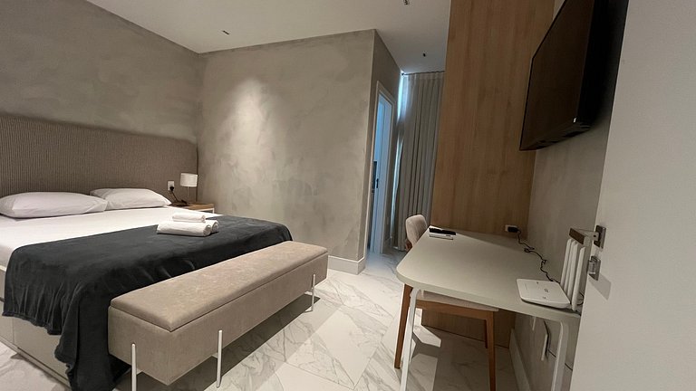 Apto con área gourmet a 300 m de la playa MTR1002