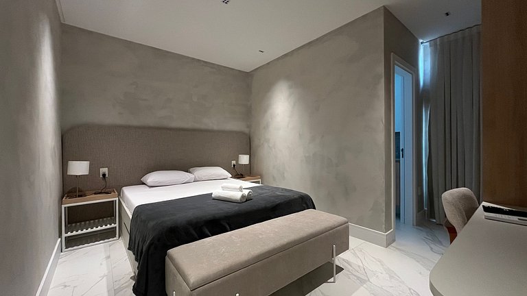 Apto con área gourmet a 300 m de la playa MTR1002