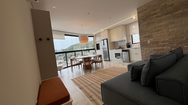 Apto con área gourmet a 300 m de la playa MTR1002