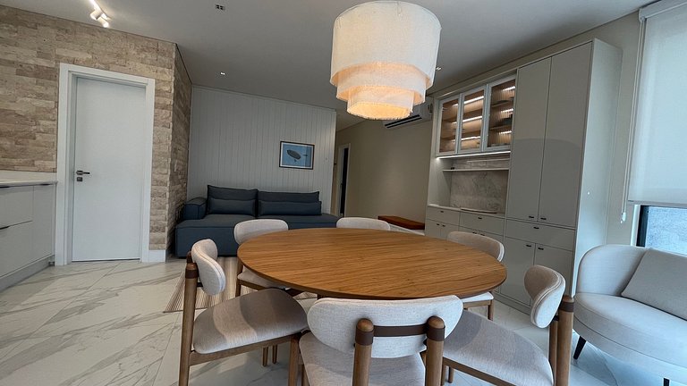 Apto con área gourmet a 300 m de la playa MTR1002