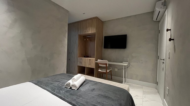 Apto con área gourmet a 300 m de la playa MTR1002