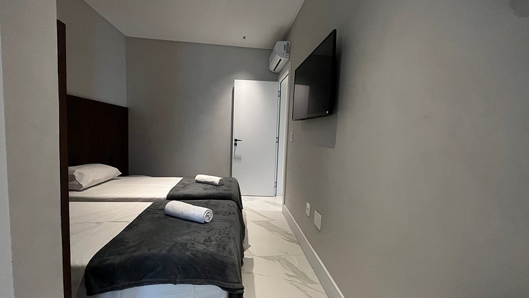 Apto con área gourmet a 300 m de la playa MTR1002