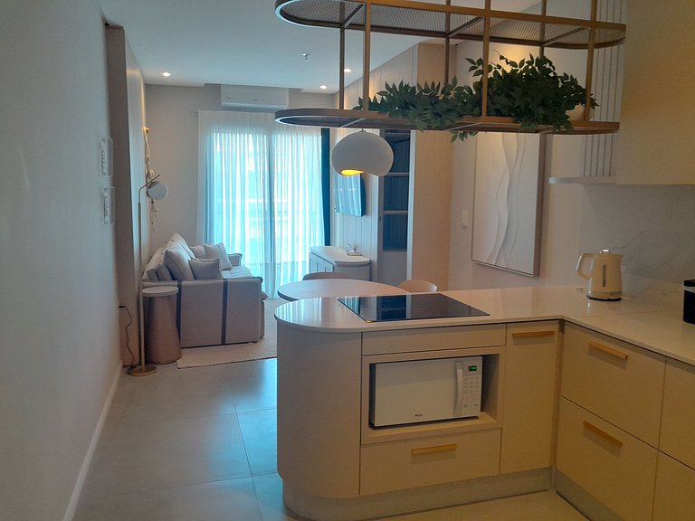 Apto c/ piscina en edif. a 220 m del mar FFS1204