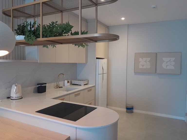 Apto c/ piscina en edif. a 220 m del mar FFS1204