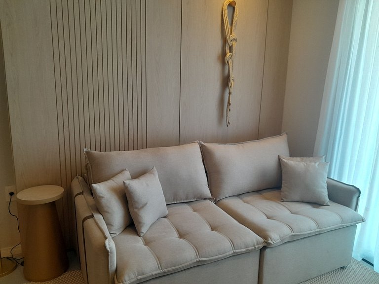 Apto c/ piscina en edif. a 220 m del mar FFS1204