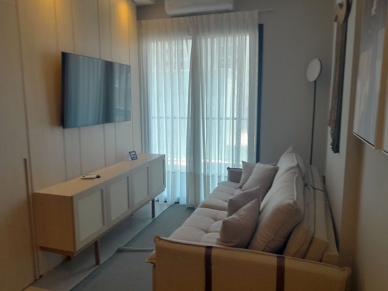 Apto c/ balcón a 220 m del mar FFS1403