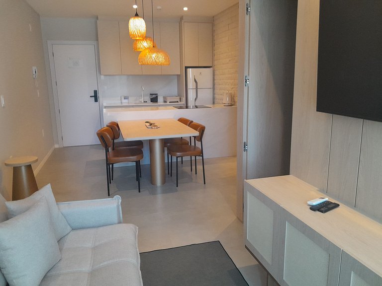 Apto c/ balcón a 220 m del mar FFS1403