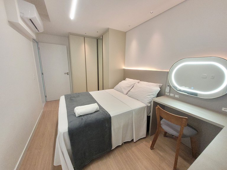 Apto con suite y balcón gourmet en Penha SKL0601