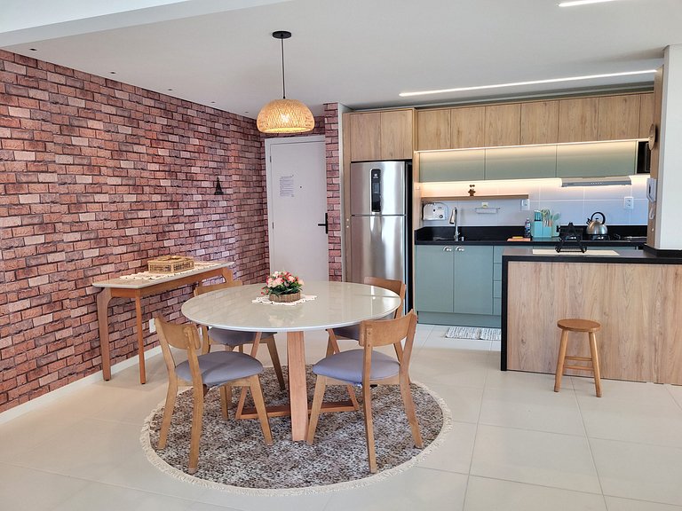 Apto con suite y balcón gourmet en Penha SKL0601