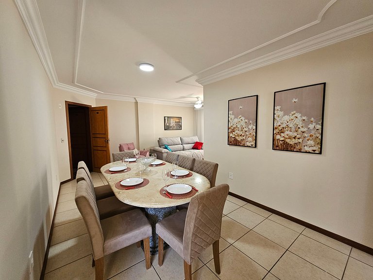 Apto Quadra Mar c/ Churrasqueira ESA0304