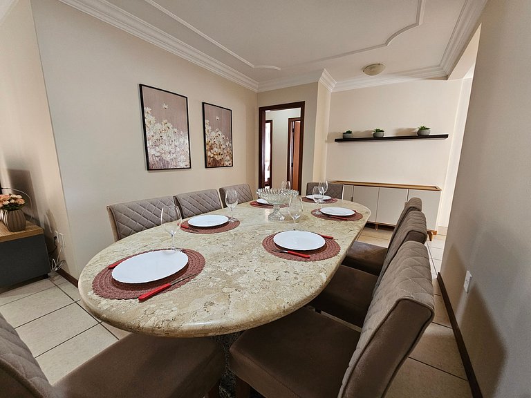 Apto Quadra Mar c/ Churrasqueira ESA0304