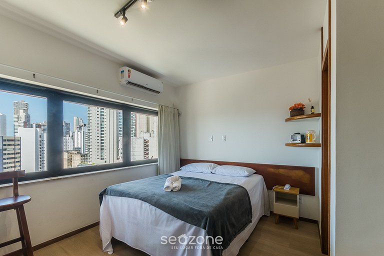 Estúdio na Barra a 600 m da Praia BSF0806