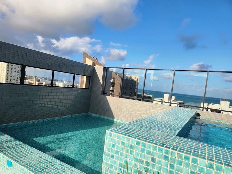 Estúdio em edf. c/ Piscina a 280 m do Mar UGR0404A