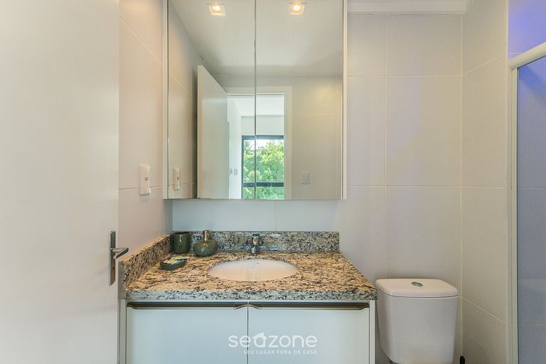 Apto, 400 m del mar c/ piscina en el edif. BLB0402