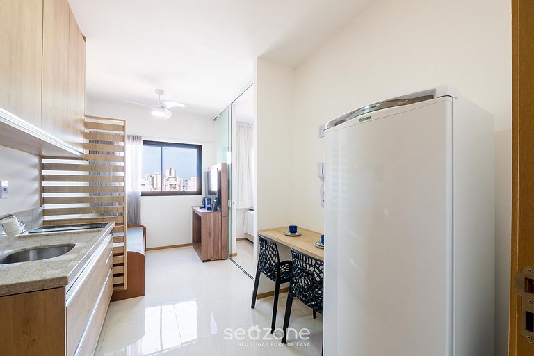 Apto en edif. c/ piscina a 500 m del mar HPA0905