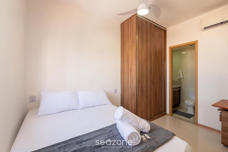 Apto en edif. c/ piscina a 500 m del mar HPA0905