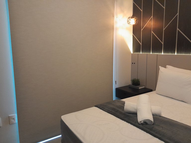 Apto c/ Balcón 220 m de la Playa - Itapema FFS1504