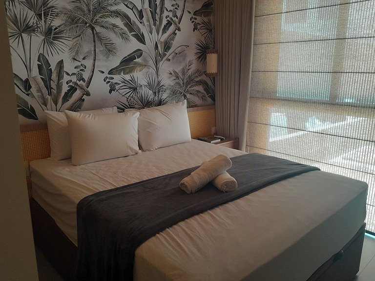 Apto em edf. a 220 m da Praia FFS0405