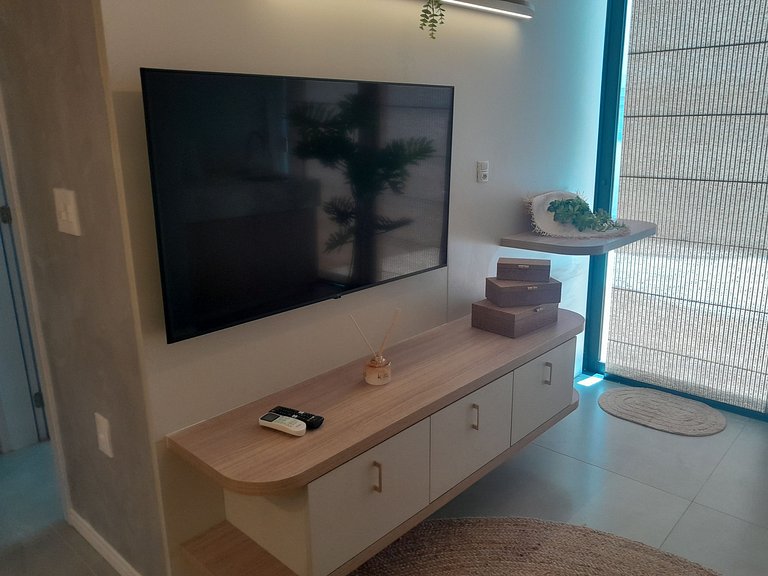 Apto em edf. a 220 m da Praia FFS0405